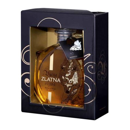 Vučija rakija Zlatna Lux Šljiva